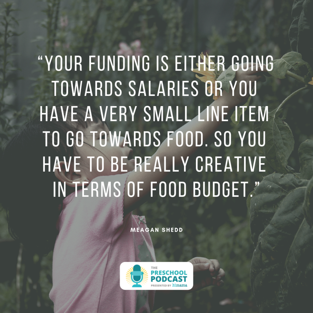 funding for gardening and nutrition in early childhood education