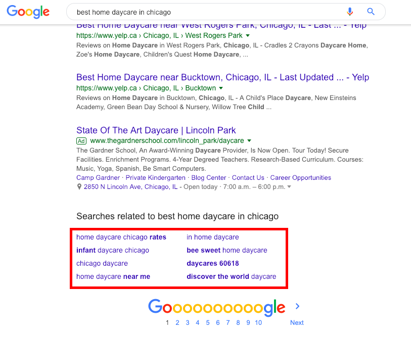 Related keywords home daycare.