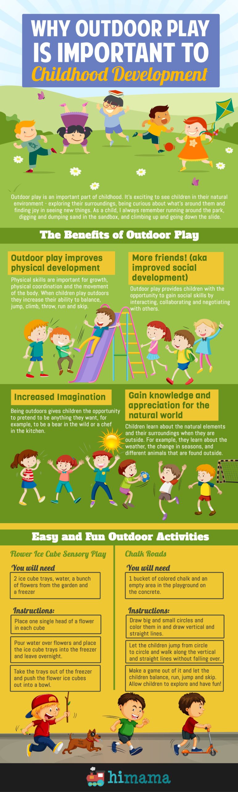 why outdoor play is important to childhood development