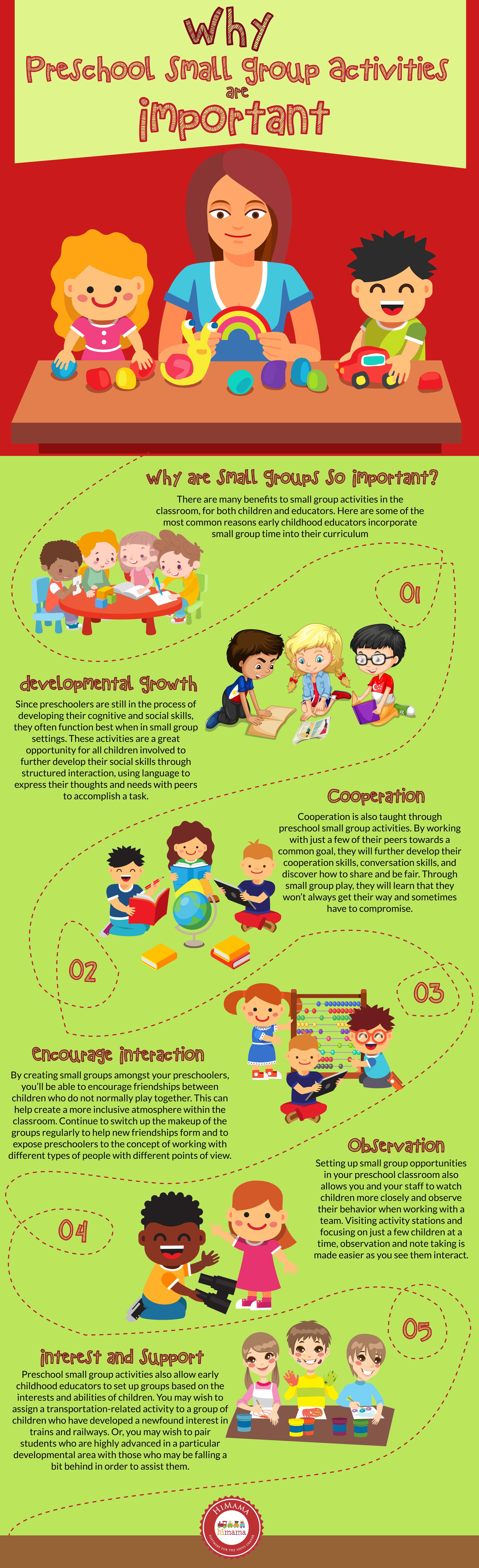why preschool small group activities are important