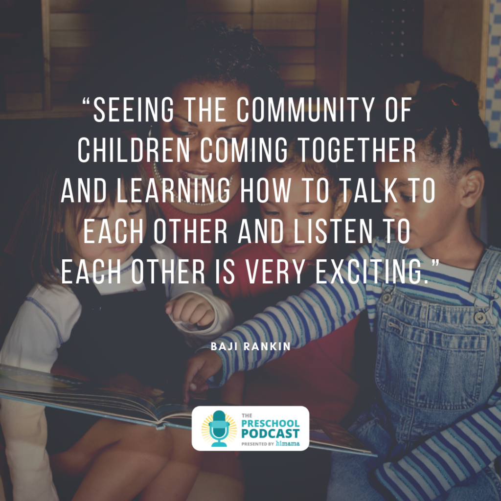 baji rankin preschool podcast quote