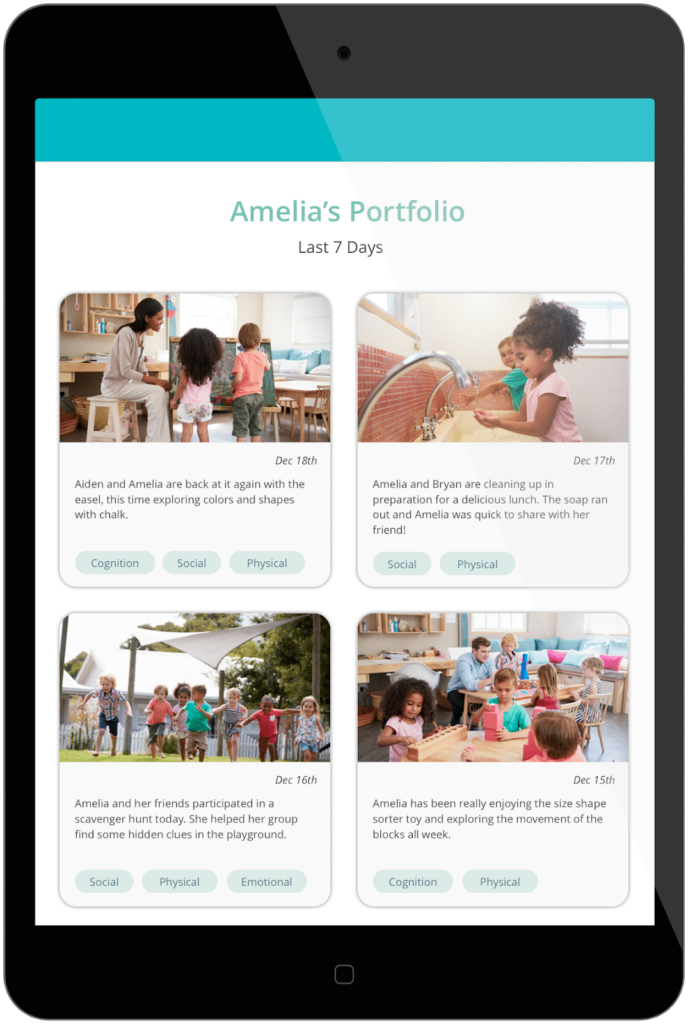 Personalized digital portfolios to replace paper binders