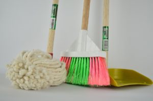 Preschool cleaning supplies