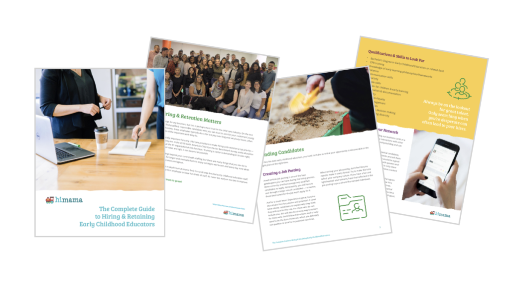 complete guide to hiring and retaining early childhood educators ebook preview