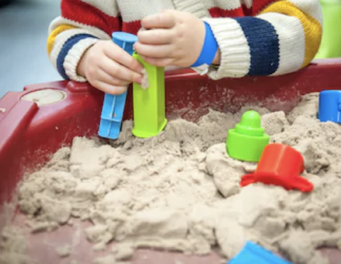 beach dramatic play sensory activity