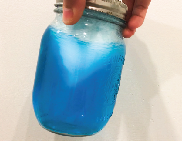 tornado in a jar preschool activity